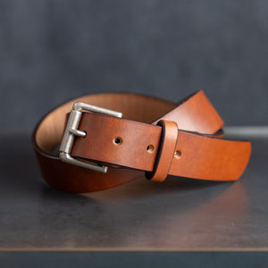 Barnes & Moore Roller Belt – Oak Bark Conker