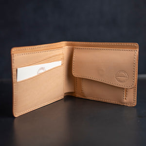 Barnes & Moore Longshore Coin Wallet – Natural / Shinki Hikaku Shell Cordovan