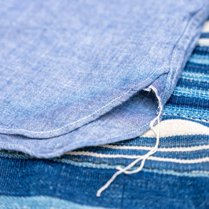 Buzz Rickson’s USN Selvedge Chambray Summer Shirt – Indigo Blue