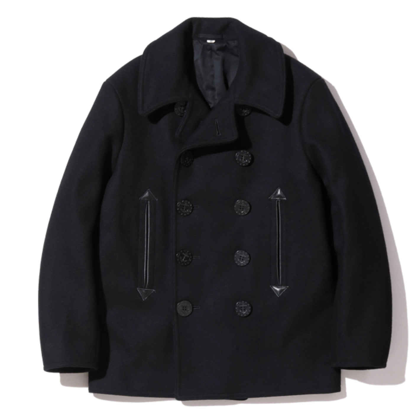 Buzz Rickson's X William Gibson US Navy Pea Coat – Black Buzz Rickson's X William Gibson US Navy Pea Coat – Black