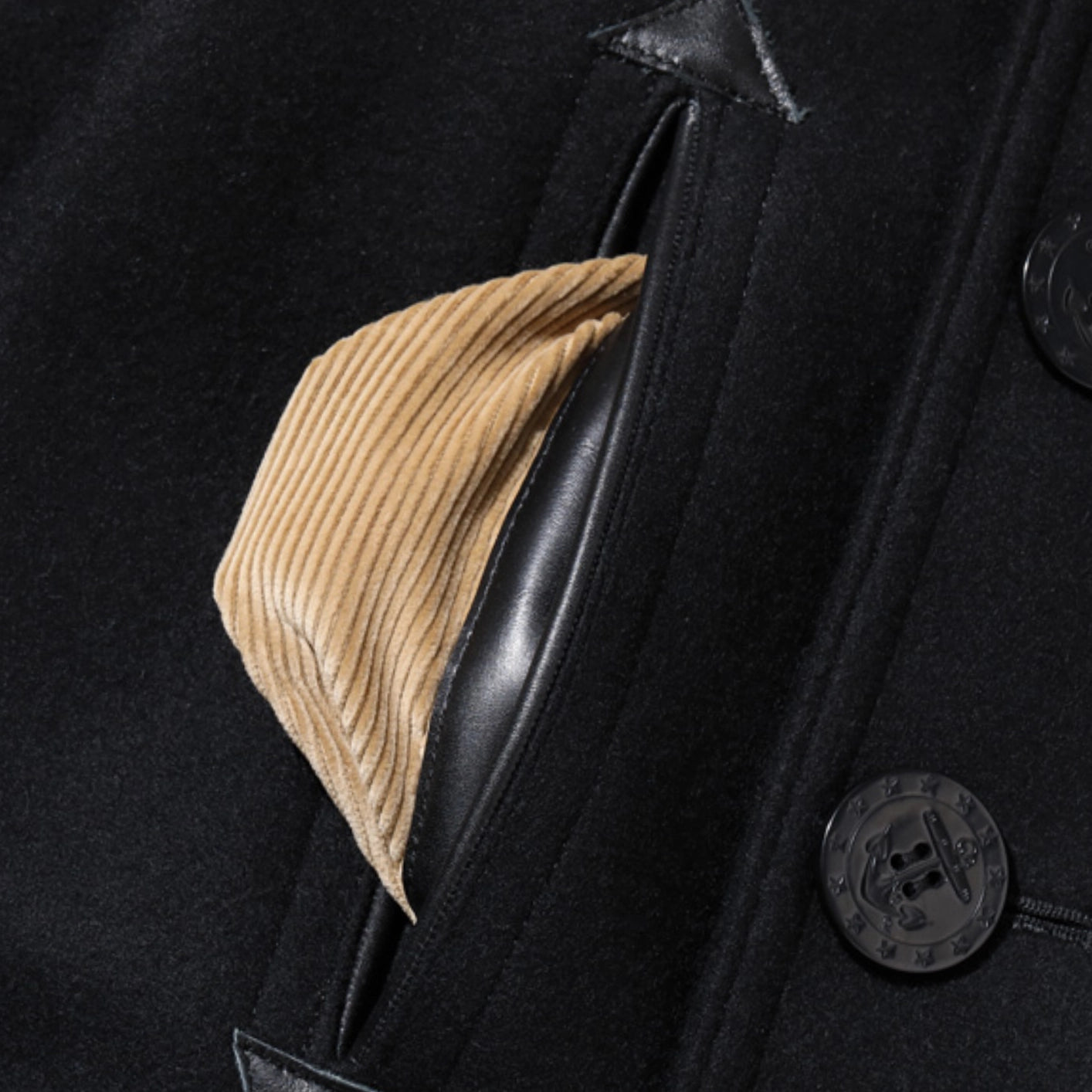 Zipper 2025 pea coat