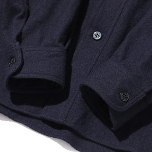 Buzz Rickson’s US Navy Wool Flannel CPO Shirt – Navy