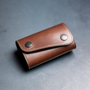 Buzz Rickson's Horsehide Key Case – Brown