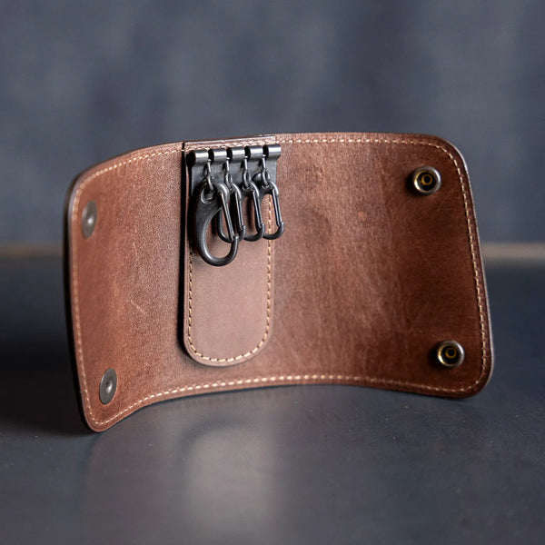 Buzz Rickson's Horsehide Key Case – Brown