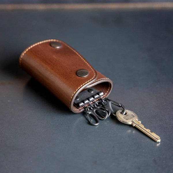 Buzz Rickson's Horsehide Key Case – Brown