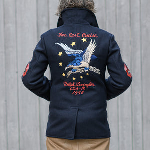 Buzz Rickson’s USS Lexington CVA-16 'Suka' Pea Coat – 30th Anniversary Collection