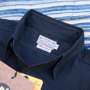 Buzz Rickson’s x William Gibson Selvedge Chambray Work Shirt – Black