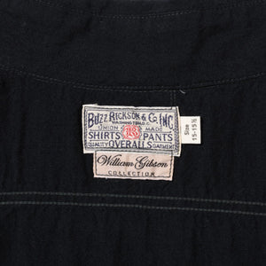 Buzz Rickson’s x William Gibson Selvedge Chambray Work Shirt – Black