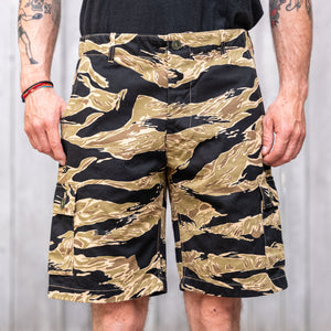Buzz Rickson’s Gold Tiger Camouflage Cargo Shorts