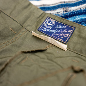 Buzz Rickson’s OG-107 Army Shade Military Shorts – Olive Green