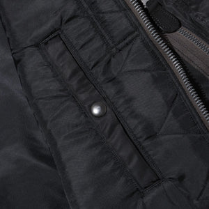 Buzz Rickson's X William Gibson MA-1 Flight Jacket - Slender Long / Black