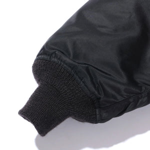 Buzz Rickson's X William Gibson MA-1 Flight Jacket - Slender Long / Black