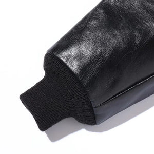 Buzz Ricksons William Gibson A2 Leather Jacket Horsehide Black