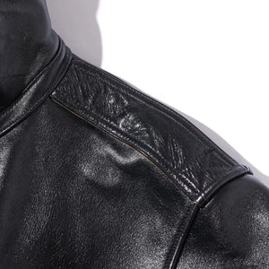 Buzz Ricksons William Gibson A2 Leather Jacket Horsehide Black