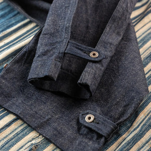 Buzz Ricksons 13oz M1943 Denim Field Trousers Indigo Wide Straight