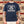 Buzz Ricksons US Navy Great Lakes 6oz Loopwheel Slub Yarn Print TShirt Navy worn front