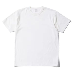 Buzz Ricksons 7oz Loopwheel Government Issue Package TShirt White front flat