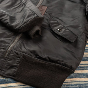 Buzz Ricksons William Gibson L2B Skyline Clothing Corporation Model Black detail sleeve and cuff