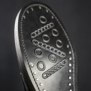 Buzz Ricksons and William Gibson M43 Boots Black close up sole unit