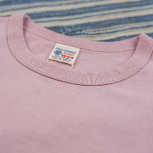 Buzz Ricksons Barbara Jane 8oz Loopwheeled TShirt Pink