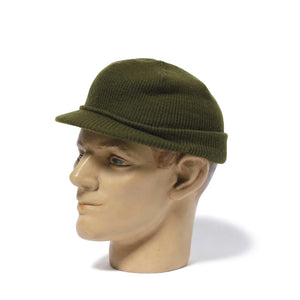Buzz Ricksons Jeep Cap Olive worn