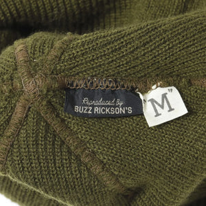 Buzz Ricksons Jeep Cap Olive detail label