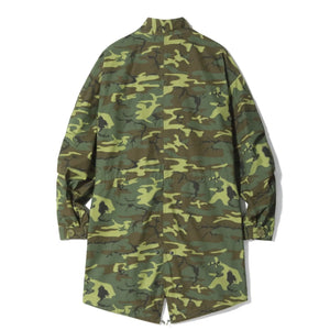 Buzz Ricksons Type M65 ERDL Water Repellent Civilian Model Parka Camouflage backside