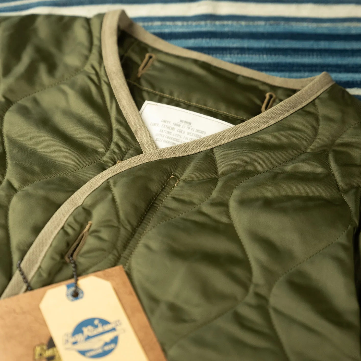 Buzz Rickson BR15754 M-65 Liner Jacket Olive – Made in Japan Buzz Rickson BR15754 M-65 Liner Jacket Olive – Made in Japan
