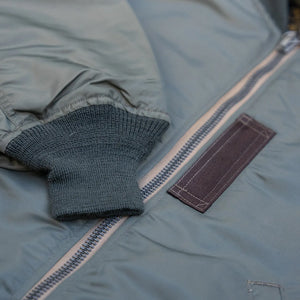 Buzz Rickson MA-1 Slender Jacket – Sage Green Flight Nylon 1957 Spec