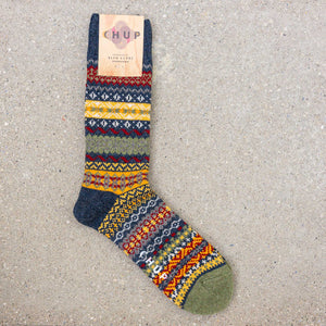 Chup Socks Bungalow – Denim / Merino Wool
