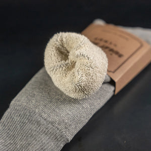 Chup Socks The Sweat Socks Grey Cotton detail fleece inside