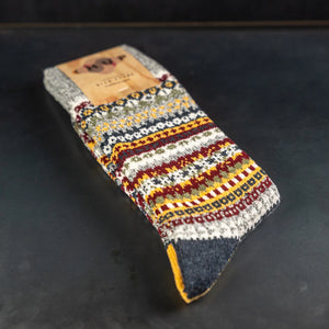 Chup Socks Portmeirion Silver Wool