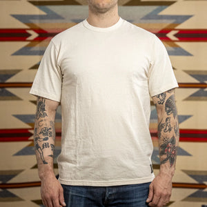 Dalees 7oz 1920s Loopwheeled Bamboo Tiger Tshirt Natural