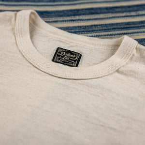 Dalees 7oz 1920s Loopwheeled Bamboo Tiger Tshirt Natural