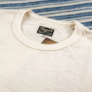 Dalees 7oz 1920s Loopwheeled Emblems Tshirt Natural