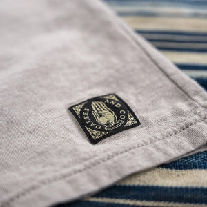 Dalees & 7oz 1920s Loopwheeled Henley Grey