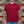 Deluxeware DXTS00 12oz Heavy Loopwheeled TShirt Crimson Red worn front