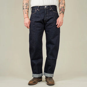 Deluxeware DX7022 22 ounce Heavyweight Selvedge Jeans Regular Straight wrn front