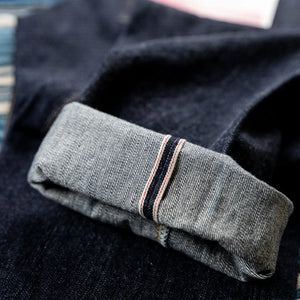 Deluxeware DX5015SF 15oz Rogue Denim Selvedge Jeans Regular Straight close up selvedge
