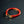 Deluxeware Steerhide Red Leather Bracelet Solid Brass Hook detail hook