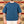 Dubble Works 9oz Heavy Weight Loopwheeled Raglan TShirt Indigo Dyed worn front