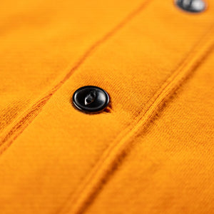 Dubble Works ‘Tsuri-Ami’ Loopwheeled Sweat Cardigan – Fade Orange