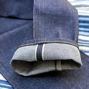 Edwin 13oz Kaihara Rainbow Selvedge Jeans Sanforized Slim Tapered Detail Selvedge