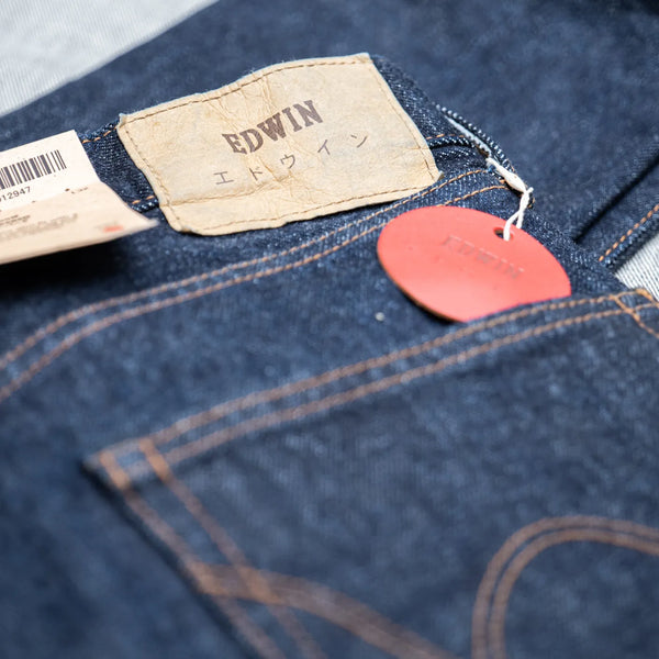 Edwin Slim Tapered Jeans - 14oz Kurabo Red Selvage Denim