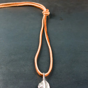 First Arrows Deerskin Leather Cord Brown