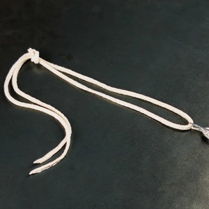 First Arrows Deerskin Leather Cord White example
