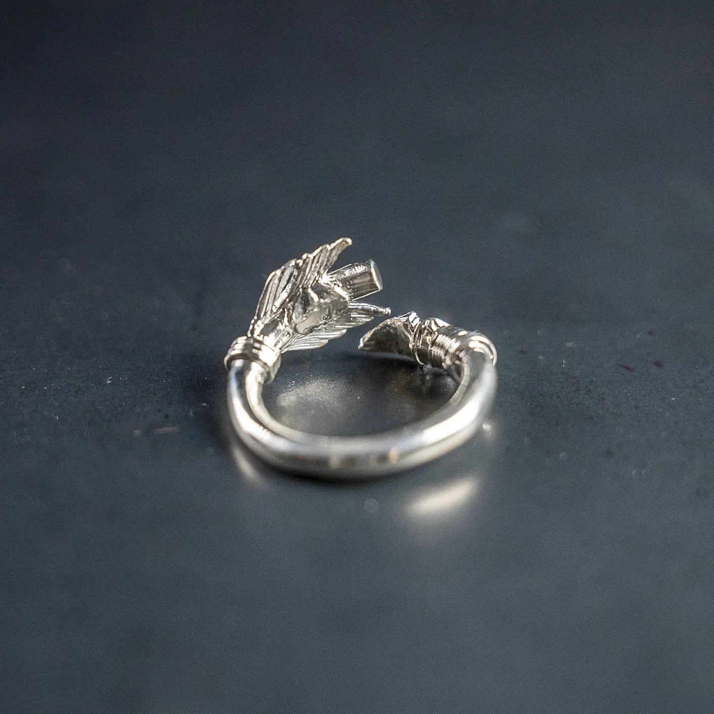 First Arrow's R-063 First Arrow Ring Large – 950 Silver First Arrow's R-063 First Arrow Ring Large – 950 Silver