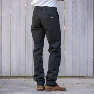 The Flat Head “The Darkest Hour” Chino – Black / Regular Tapered