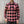 The Flat Head Block Check Selvedge Flannel Western Shirt – Pink / Black Herringbone