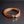 The Flat Heat Single Leather Bracelet – Sterling Silver Hook Closure / Tan